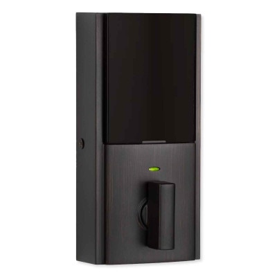 Kwikset Home Connect 918 Touch Screen Smart Lock, Z-Wave, Contemporary with Deadbolt, Venetian Bronze